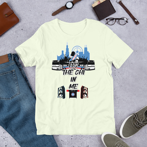 
                  
                    Load image into Gallery viewer, MA54: BIG &amp;amp; TALL Edition Chicago design Short-Sleeve Unisex T-Shirt
                  
                