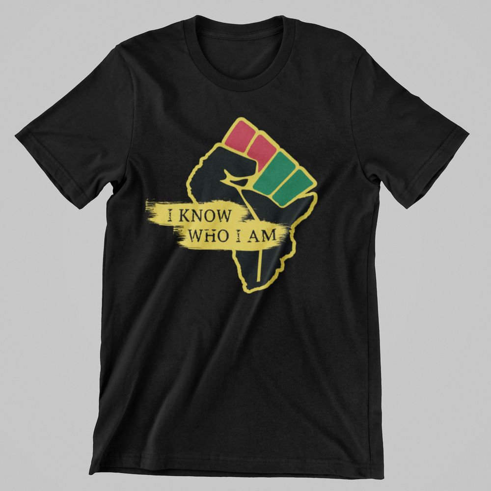 
                  
                    Load image into Gallery viewer, Special Embroidered Patch Africa Unisex tee 4.5 oz. (US) 7.5 oz (CA), 100% preshrunk ring spun cotton/polyester t-shirt, semi-fitted, high stitch density, seamless double needle 3/4&amp;quot; collar, taped neck and shoulders, rolled forward shoulders, double needle sleeve and bottom hems, quarter-turned to eliminate center crease.
                  
                