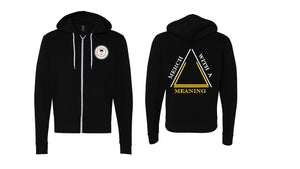 
                  
                    Load image into Gallery viewer, Special Embroidered Patch &amp;amp; Stitch design - Unisex Hoodie Sponge Fleece Full-Zip 7 oz, 52/48 Airlume combed and ring spun cotton/polyester, 32 singles, Retail fit, Unisex sizing, white draw cord and zipper tape, YKK metal zipper, split front pouch pocket, ribbed cuffs and waistband, side seams.
                  
                