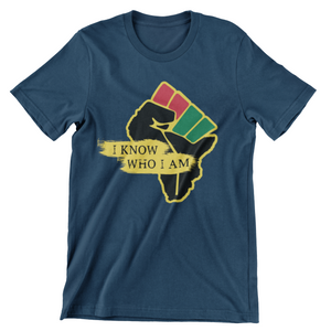 
                  
                    Load image into Gallery viewer, MAi7 Unisex T African fist design $35
                  
                