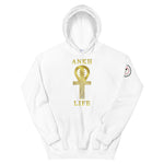 50% cotton, 50% polyester  • Double-lined hood • Double-needle stitching throughout  • Air-jet spun yarn with a soft feel and reduced pilling • 1x1 athletic rib knit cuffs and waistband with spandex • Front pouch pocket